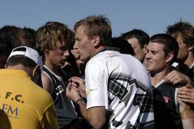 Echuca Coach Orr & Players