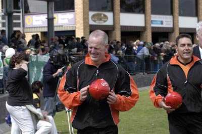 Central Umpires Goldrick & Paterson