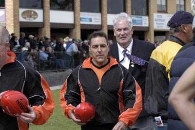 Central Umpires Goldrick & Paterson