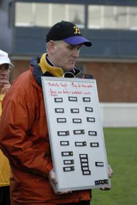 Bushies Assistant Coach. Gary Kitto