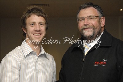 2008. 98.5FM Radio Award - Rochester - Ash Watson & Graeme Macartney