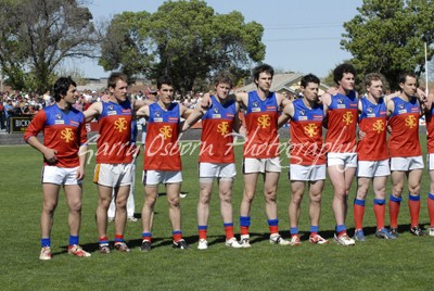 All Seymour Players line up