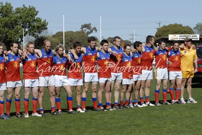 All Seymour Players line up