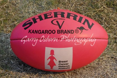 Pink Sherrin Football