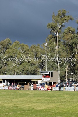 Swans Coach Box & Storm Clouds