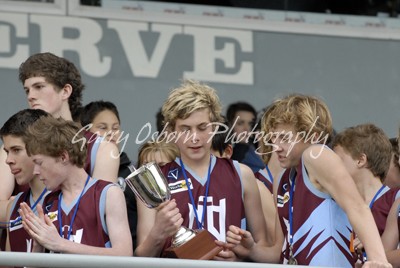 Harlow & Burls with Premiership Cup