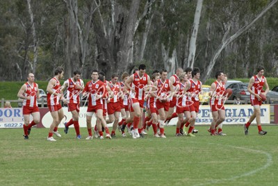 All Swans warm up