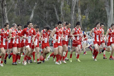 All Swans warm up