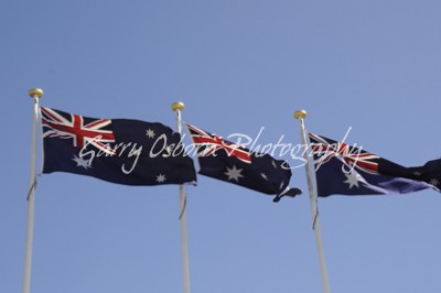 Anzac Day - Australian Flags