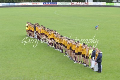 Anzac Day - Shepparton players - Minutes Silence