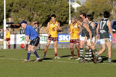 Central Umpire - Goldrick