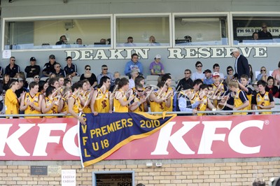 U18 Premiers - Shepparton Grandstand