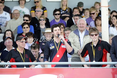 Kyabram - Coach, Mark Herrick & Capt, Brett Andison