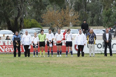 Umpires & Officials - Minutes Silence