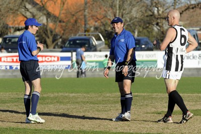 Central Umpire - Patterson & Euroa Coach - Watson