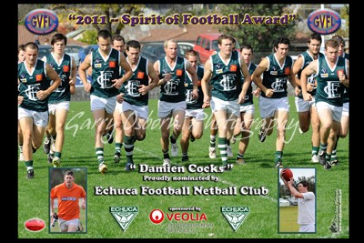 Echuca (Veolia "Spirit of Footy") - Damien Cocks