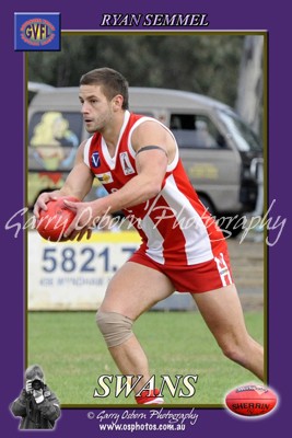 Shepparton Swans - (40 Winks) Ryan Semmel