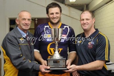 GVFL President - Pollard, Captain - Newman & Coach - Ryan