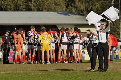 Goal Umpire & Players