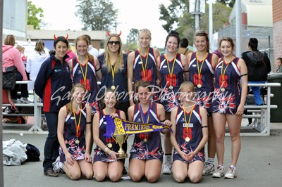 U17 Netball Premiers - Shepparton United