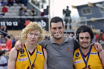 Shepparton U18 Coach - Dudgeon, Squire & Thorsen