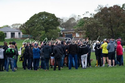 Bushies Coach - Watson & supporters