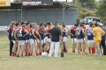 All Playersin Huddle. O&prime;Dwyer