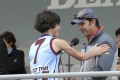 O&prime;Sullivan & Medal with Coach Reynoldson