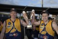 Storer, Taylor, Premiership Cup & Medal