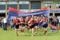 Shepp United players & Banner