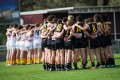 All Bushies Players Huddle